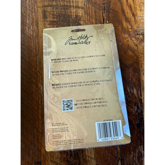 Tim Holtz Idea-Ology Woodland Miniature Tree Set - Picture 6 of 7